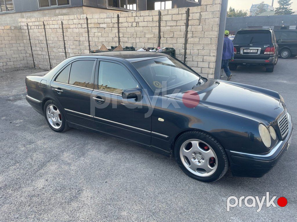 Mercedes E 230, 2.3 L, 1996 il, 444 550 km — Avtomobillər, Bakı (4)