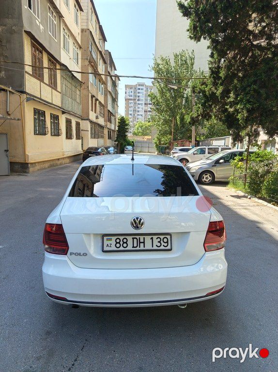 Volkswagen Polo, 1.6 L, 2018 il, 121 000 km — Avtomobillər, Bakı (2)
