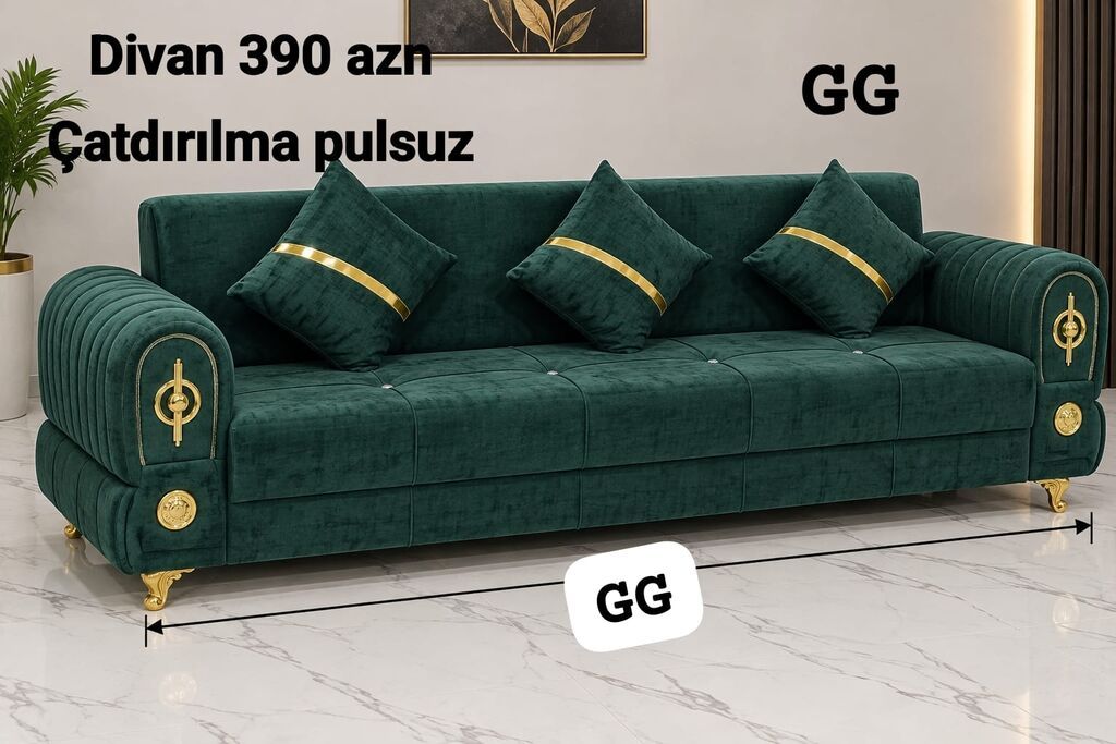 Divan, Parça, Bazalı, Açılan — Divanlər, Bakı