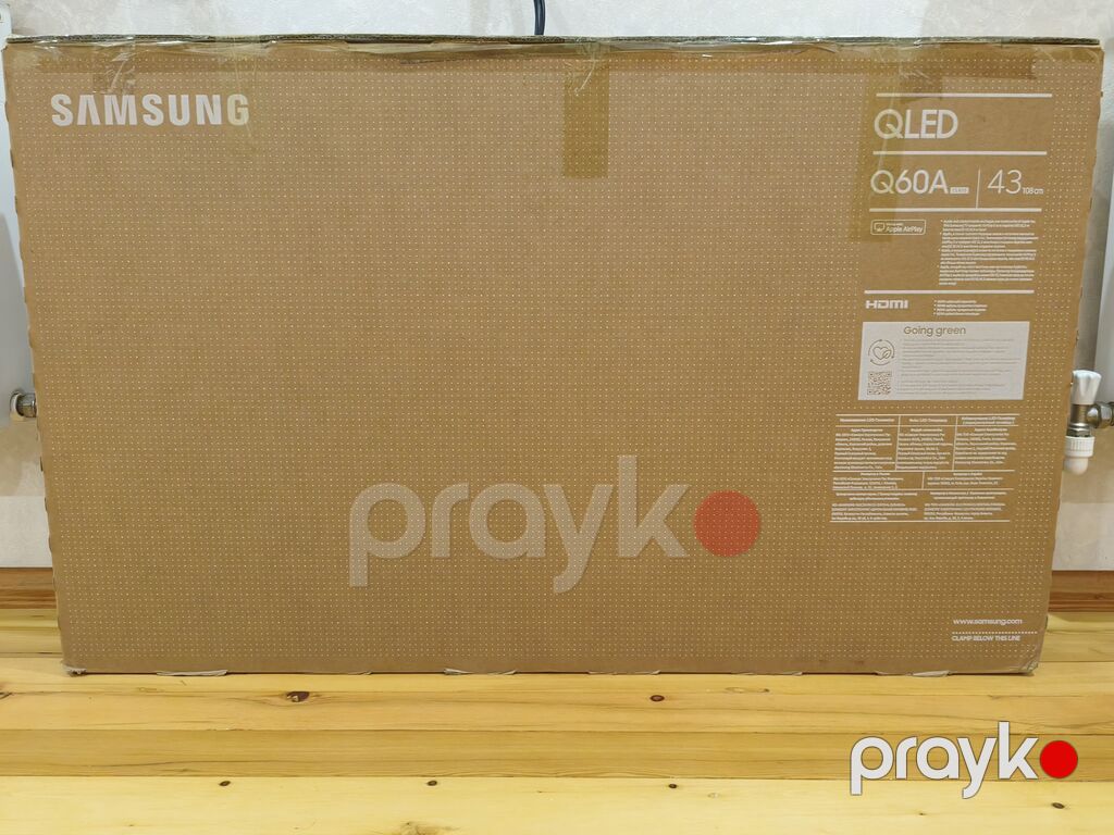 Samsung QLED (Q60A) TV – divara montajlı, nazik çərçivə Tv yeni — Televizorlar, Sumqayıt (8)