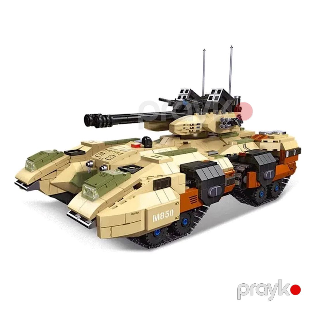Konstruktor Jie Star M850 Girzzly 1270 parça — Mallar, Bakı (2)