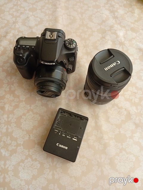 Canon EOS 70D fotoaparat dəsti Tərkibi: - Canon EOS 70D gövdə (üst — Bakı