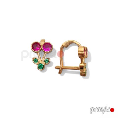 Sırğa uşaqlar üçün VJ292184, qızıl 585 əyar — Bakı