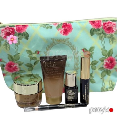 Kosmetika dəsti Estee Lauder (tuş + üz üçün gel + üz üçün krem + gel-zərdab) — Bakı