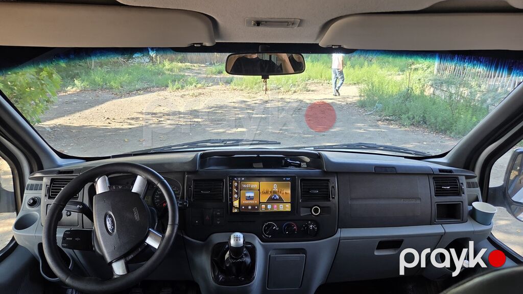 Ford Transit mikroavtobus - Kuzov: yüksək tavanlı, ağ rəng, arxa 50-ET-480 — Avtomobillər, Ağcabədi (6)