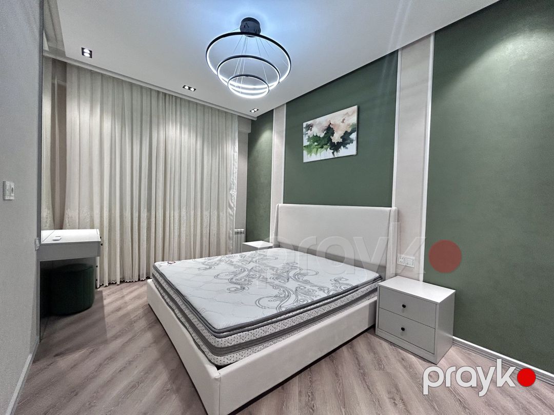 İcarəyə verilir 3 otaqlı yeni tikili 130 m² — Mənzil, Bakı (10)