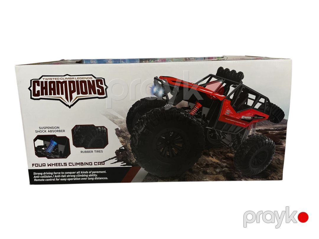 Radio ilə idarə edilən maşın Off-Road Hegemony, plastik, göy, 6 yaş — Mallar, Bakı (2)