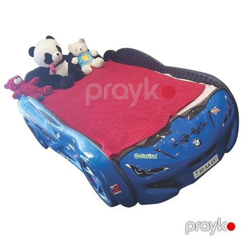 Çarpayı Full 3D BMW Z3, 120x193 sm, göy — Bakı