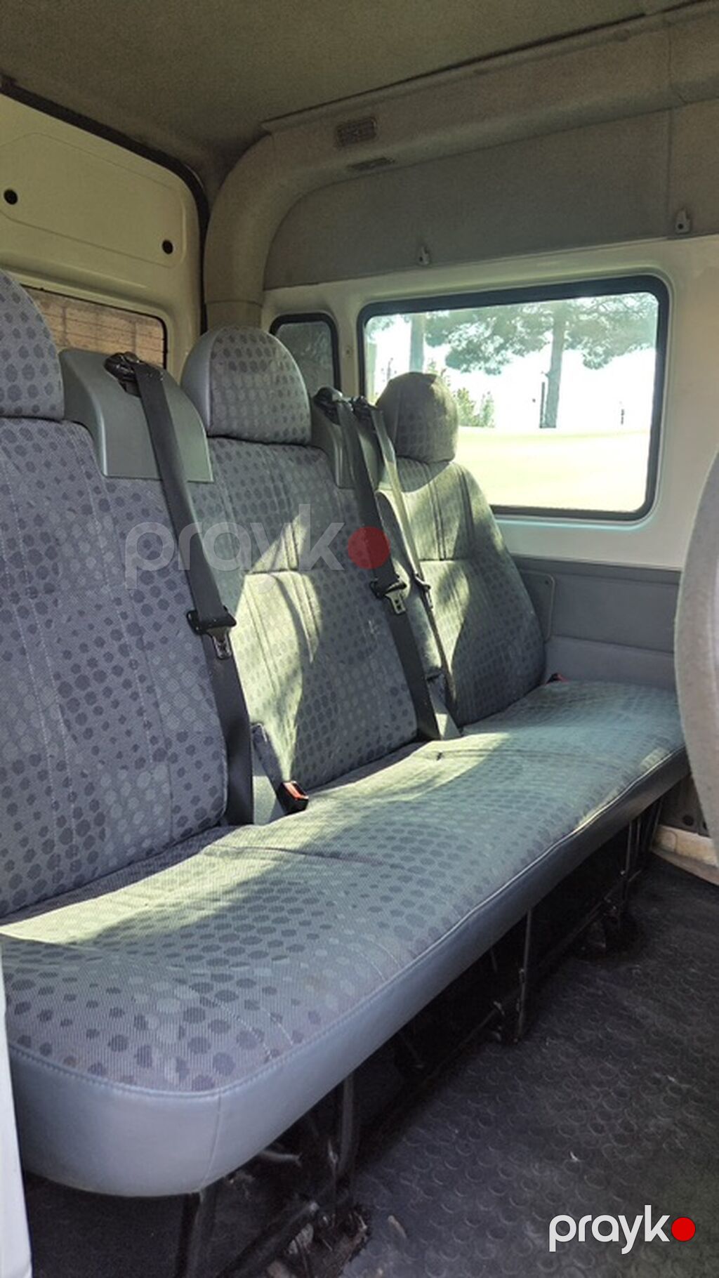 Ford Transit mikroavtobus - Kuzov: yüksək tavanlı, ağ rəng, arxa 50-ET-480 — Avtomobillər, Ağcabədi (4)