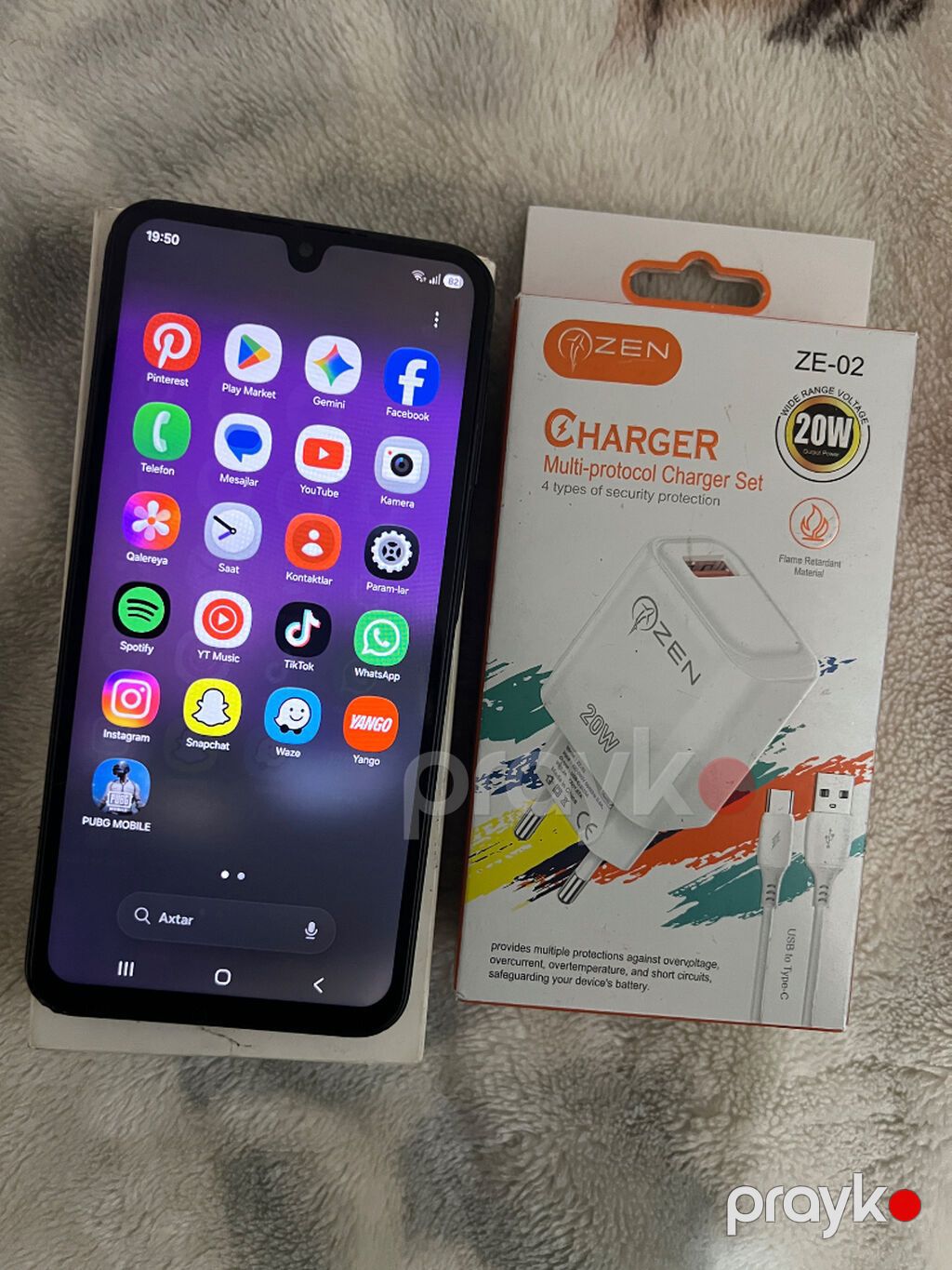 Samsung Galaxy A17, 128 GB, rəng - Qara, Face ID — Samsung, Bakı (2)