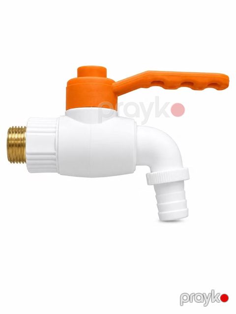 Bağ üçün kran, ağ/narıncı, plastik — Bakı