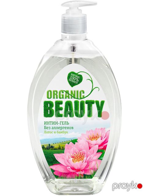 İntim gigiyena üçün gel Organic beauty Lotus və bambuk 500 ml — Bakı