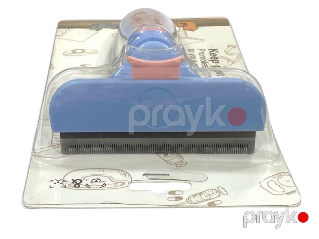 Furminator pişiklər üçün K-522-17-3, çəhrayı/mavi, ölçü M — Mallar, Bakı (3)