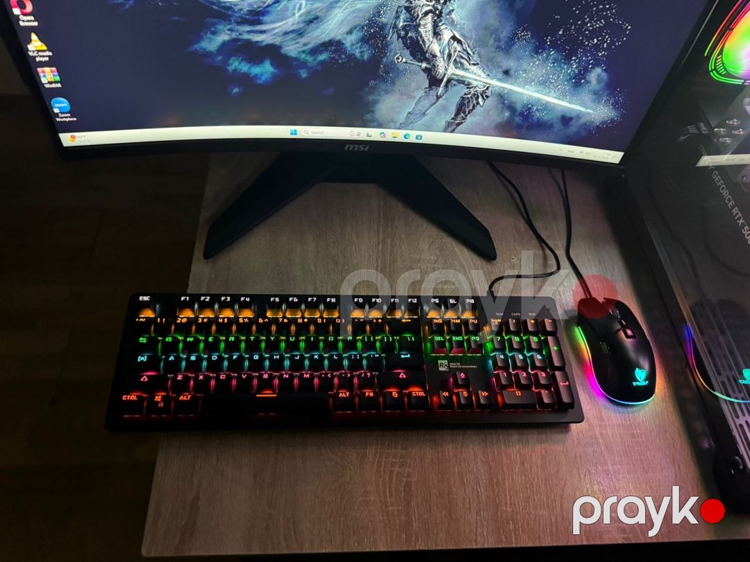 Gaming keys + Gaming monitor — Masaüstü kompüterlər, Bakı (5)