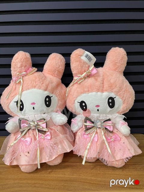 Yumşaq oyuncaq Kuromi, peluş, çəhrayı, 45 sm — Bakı