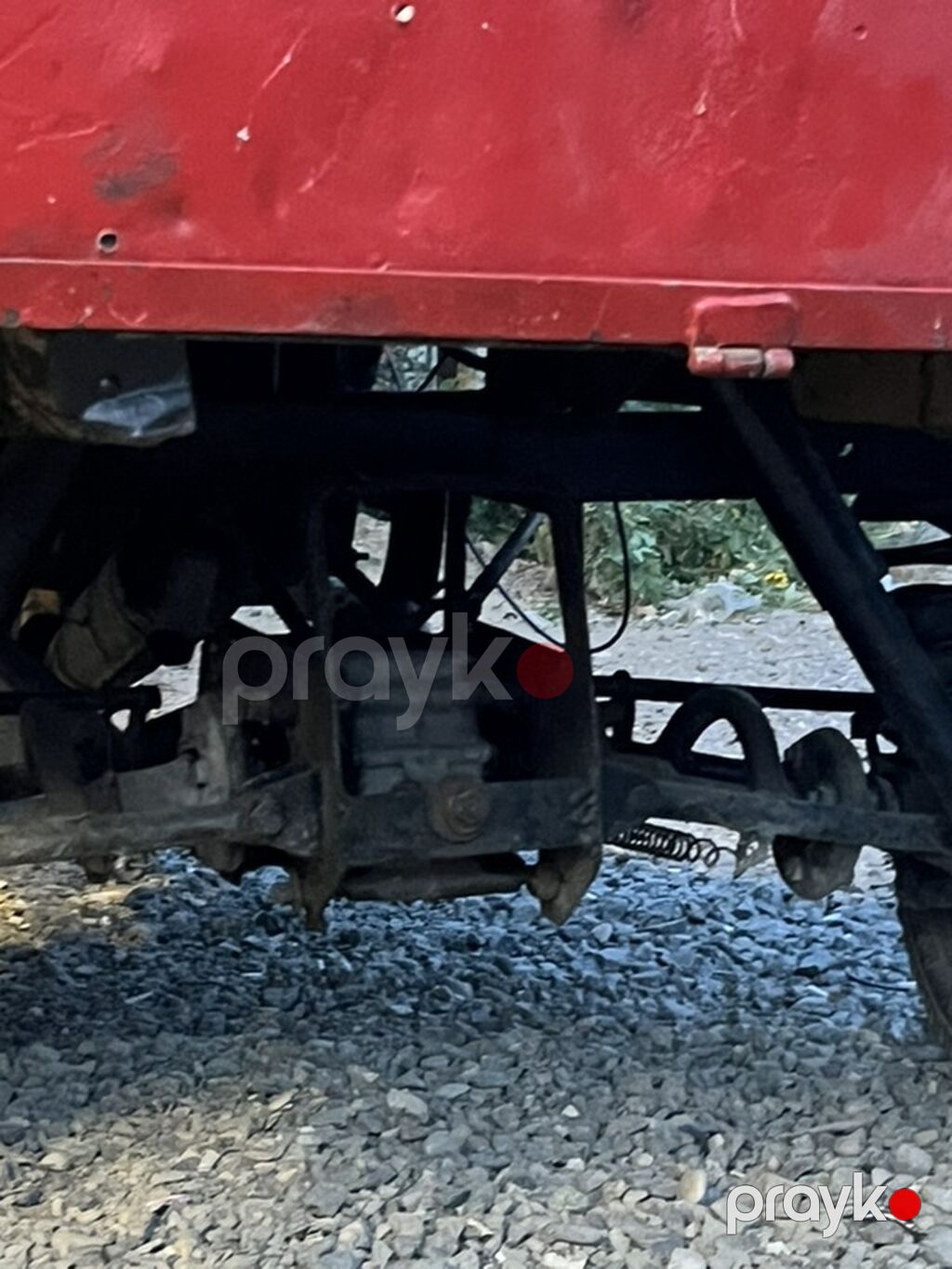 Yük daşımaq üçün üçtəkərli motoaraba - Konstruksiya: Öndə motosiklet — Yük maşınları, Gəncə (5)