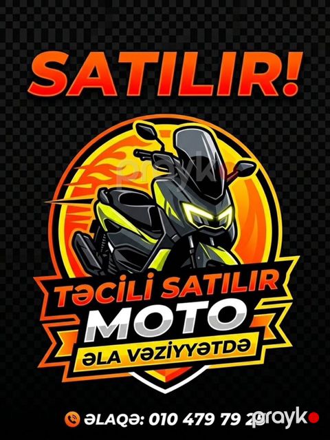 Barter kredıt yoxdur reall alıcılar narahat etsın.‼ Salam moped — Digah