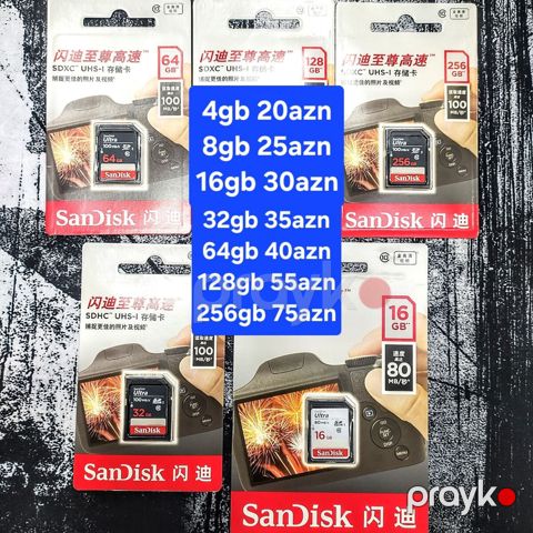 Sd yaddaş kartı "Sandisk" — Bakı