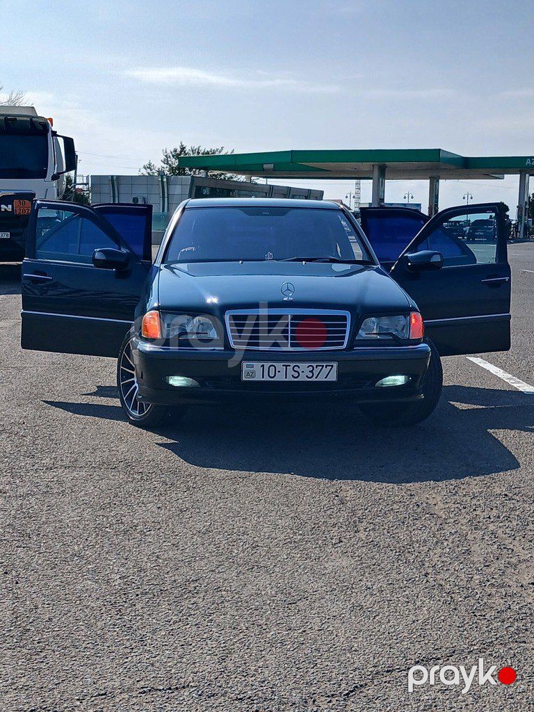 Mercedes C 200, 2.0 L, 1999 il, 429 638 km — Avtomobillər, Biləsuvar (8)