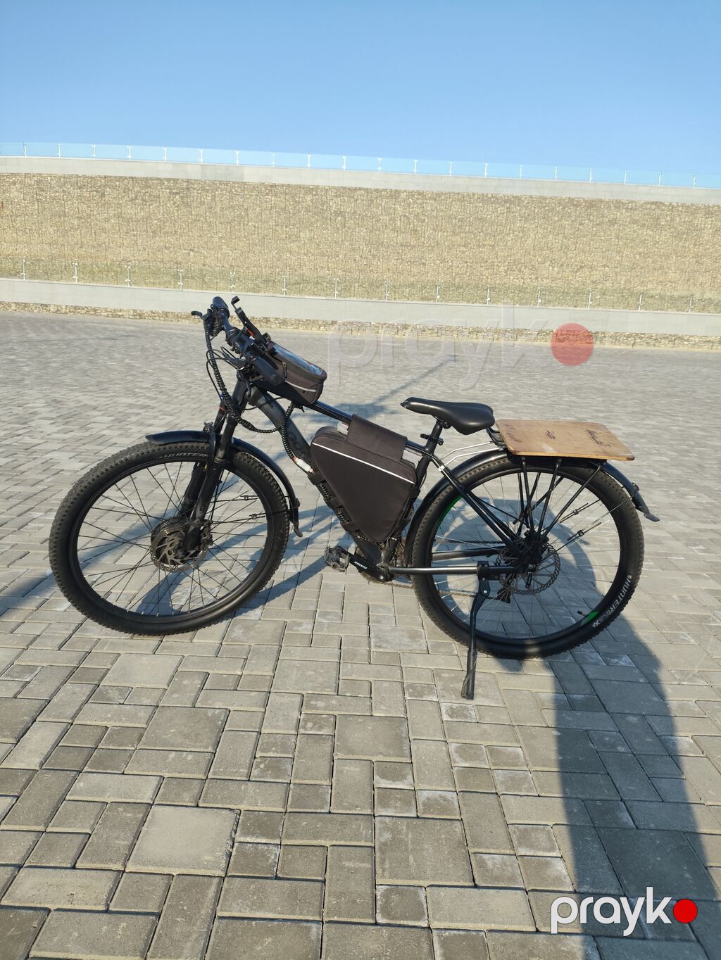 Salam velosiped idal vəziyyətdədir 48 volt 42 amper velo dogterin — Elektrik velosipedləri, Bakı (3)