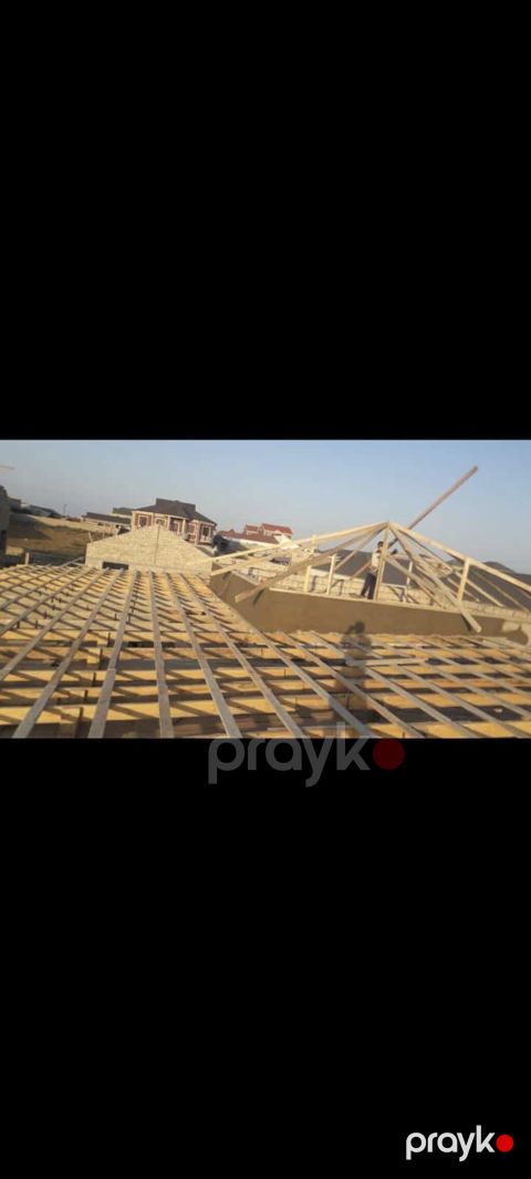 Metall kirəmit dam örtüyü və karkas işləri Təklif: - Dam karkasının — Bakı