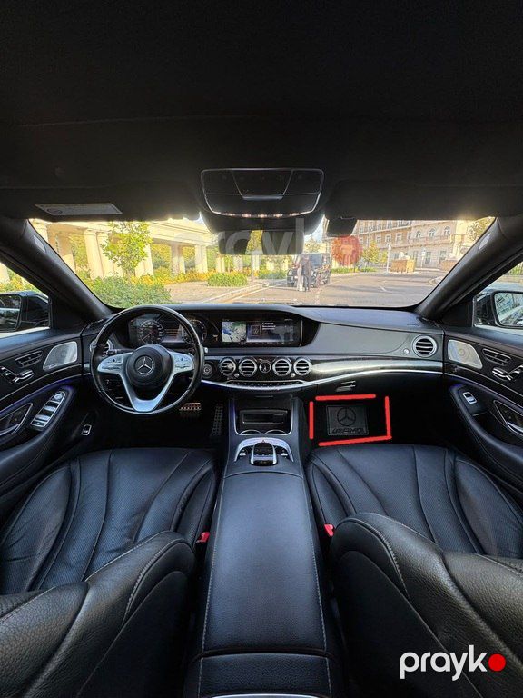 Mercedes S 450 4MATIC, 3.0 L, 2018 il, 91 000 km — Avtomobillər, Bakı (6)
