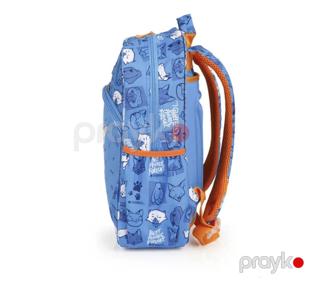 Məktəb çantası, Parça/Poliester, Mavi, 13 L — Mallar, Bakı (3)