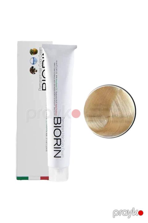 Saç üçün qalıcı krem-boya Biorin Permanent Hair Color Cream 11.0 Ultra Light Platinum Blonde 100 ml — Bakı