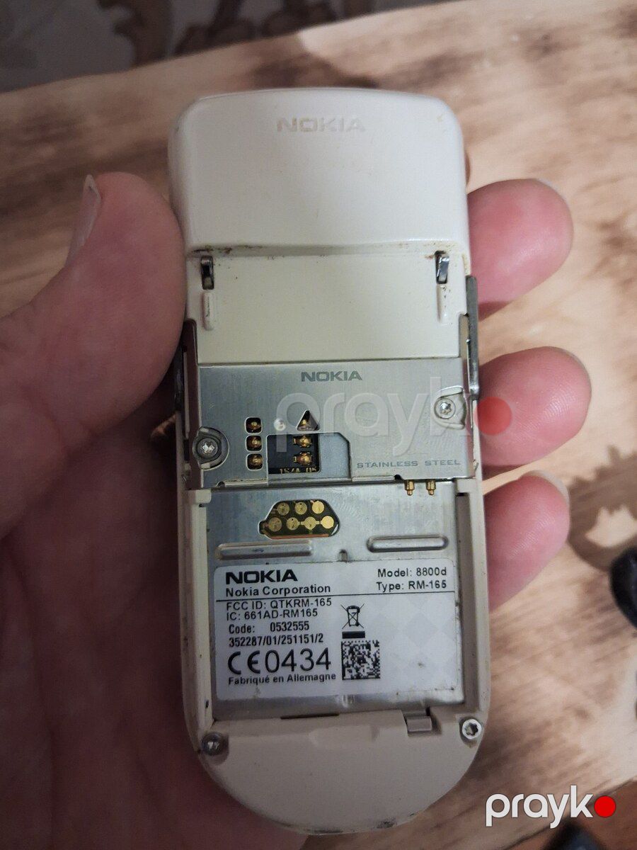 Nokia 8800 Silver — Smartfonlar, Bakı (8)