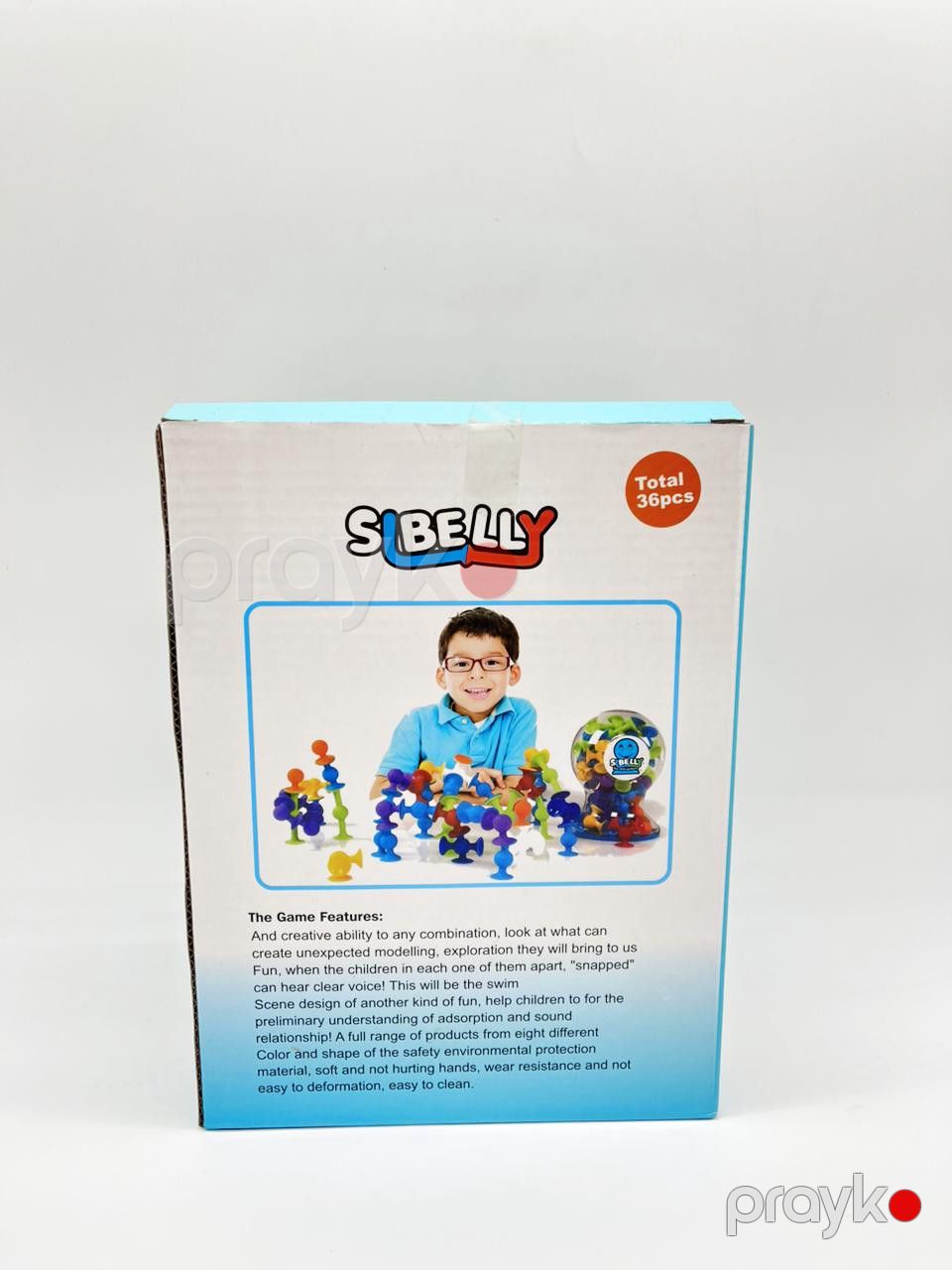 Konstruktor-yapışqan Sibelly, 36 element, 1+ yaş — Mallar, Bakı (2)