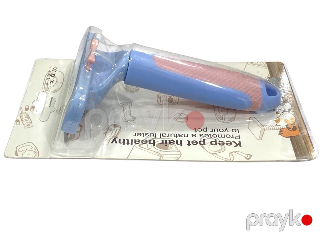 Furminator pişiklər üçün K-522-17-3, çəhrayı/mavi, ölçü M — Mallar, Bakı (2)