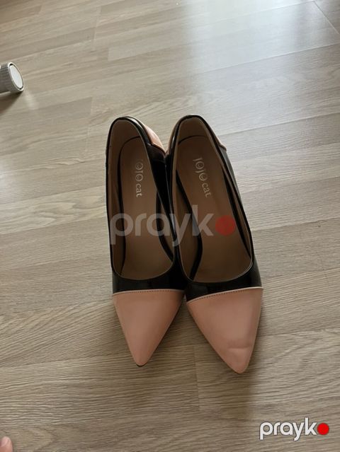 Brend: Jojo Cat Model: Qadın stiletto nasos Rəng: Çəhrayı uclu və — Novxanı