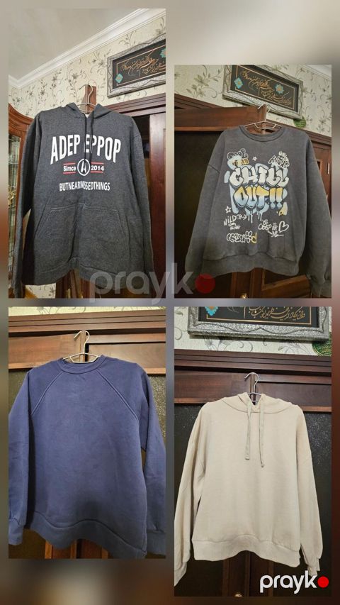 Qadınlar üçün sweatshirt və huddi dəsti birlikde 15 man — Masazır