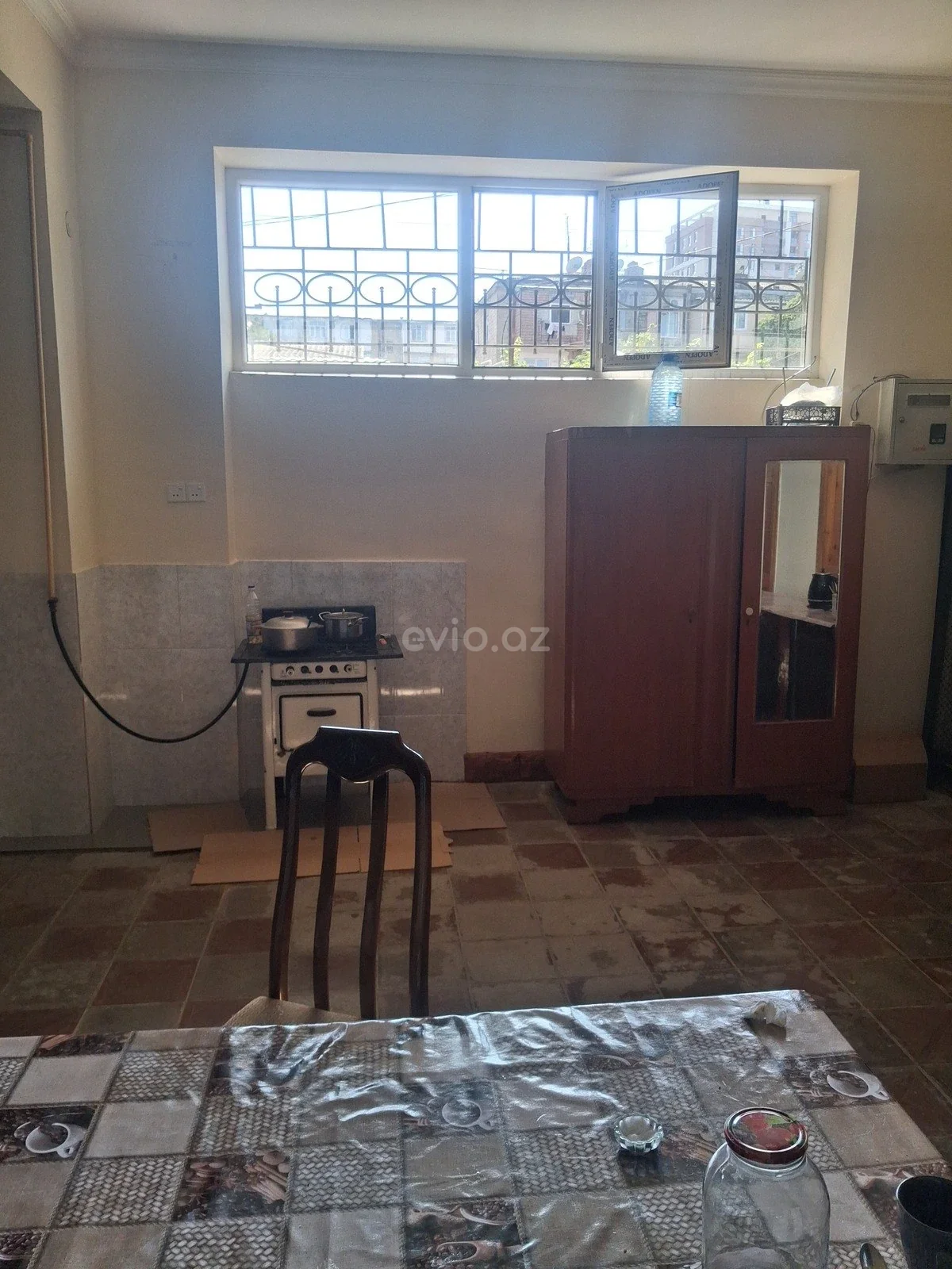 Kirayə 1 otaqlı həyət evi Nərimanov rayonunda — Ev, villa, Bakı (4)