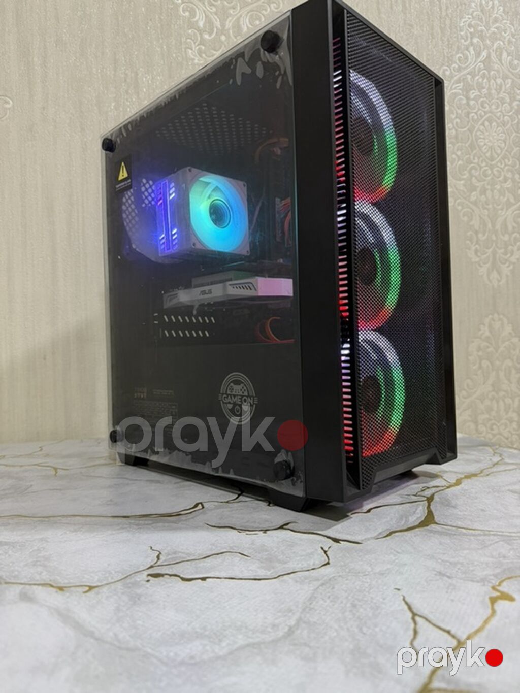 RGB işıqlanmalı oyun/ofis stolüstü PC Texniki göstəricilər — Masaüstü kompüterlər, Bakı (3)