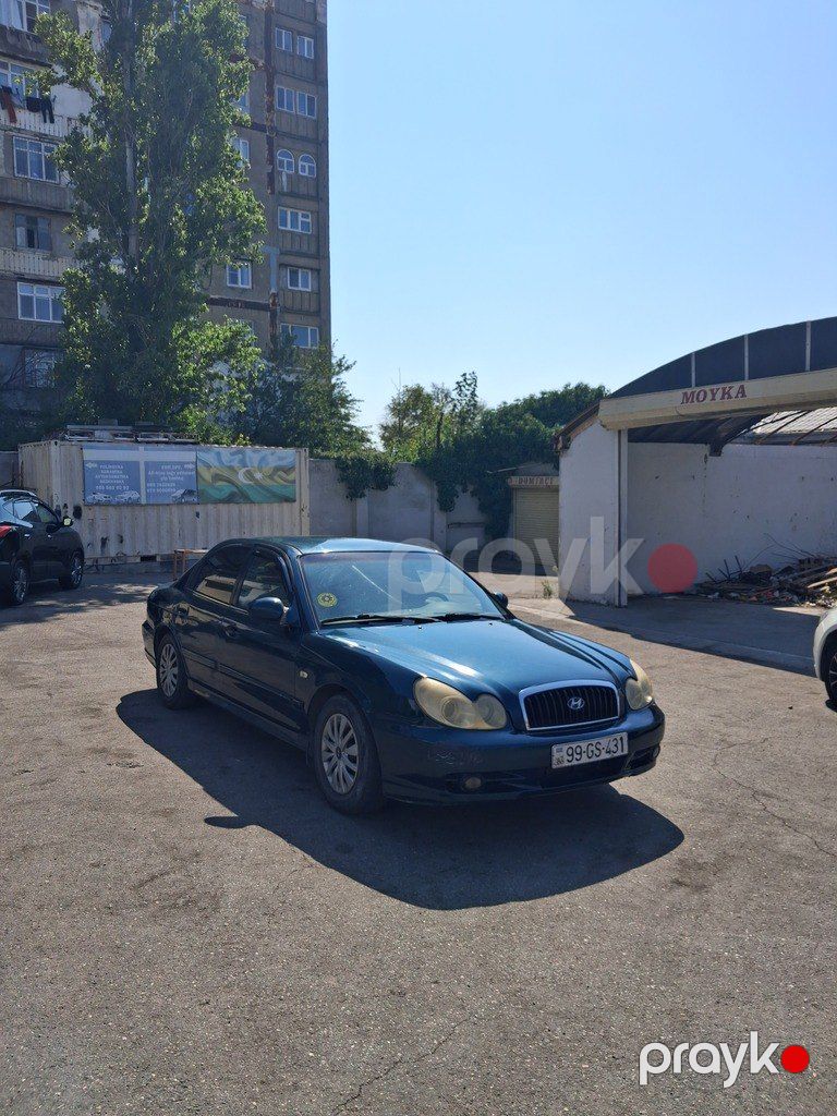 Hyundai Sonata, 2.0 L, 2002 il, 402 000 km — Avtomobillər, Bakı (2)