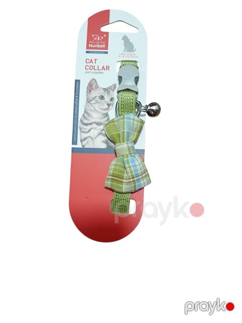Boyunluq pişiklər və itlər üçün Nunbell, brezent, yaşıl — Bakı