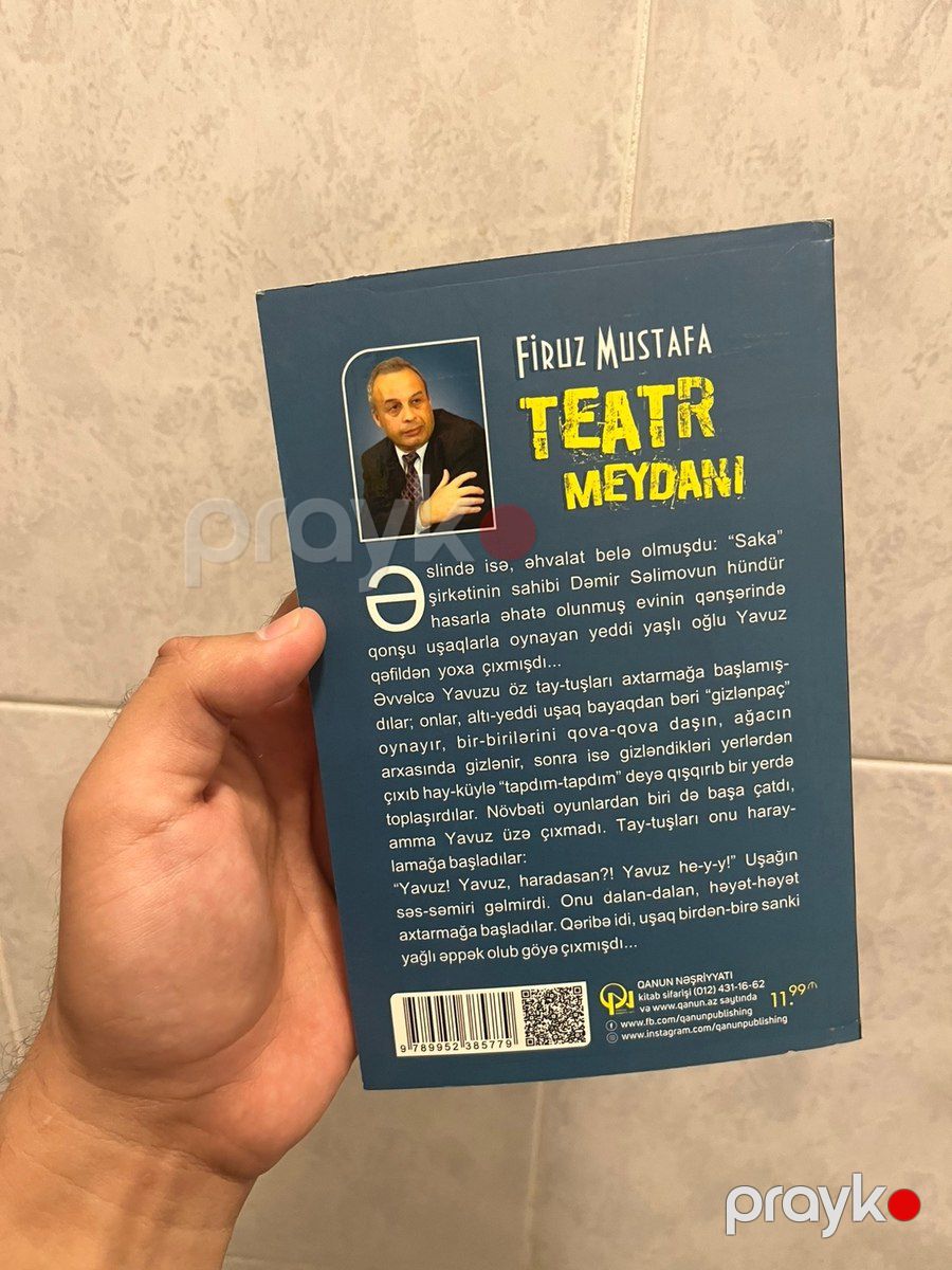 Firuz Mustafa-Teatr Meydanı — Kitablar və jurnallar, Bakı (2)