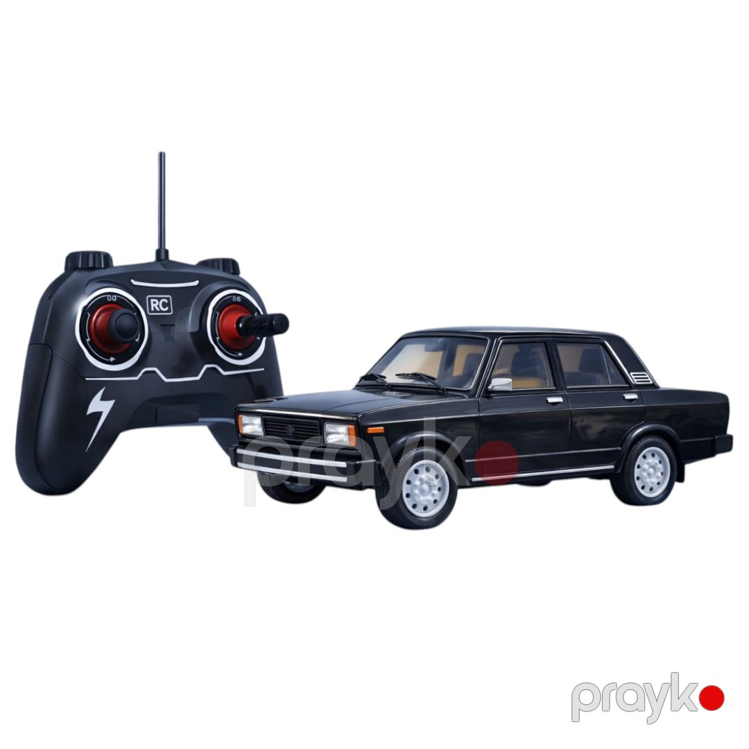 Radio ilə idarə olunan maşın Vaz 2107, plastik/metal, qara — Mallar, Bakı