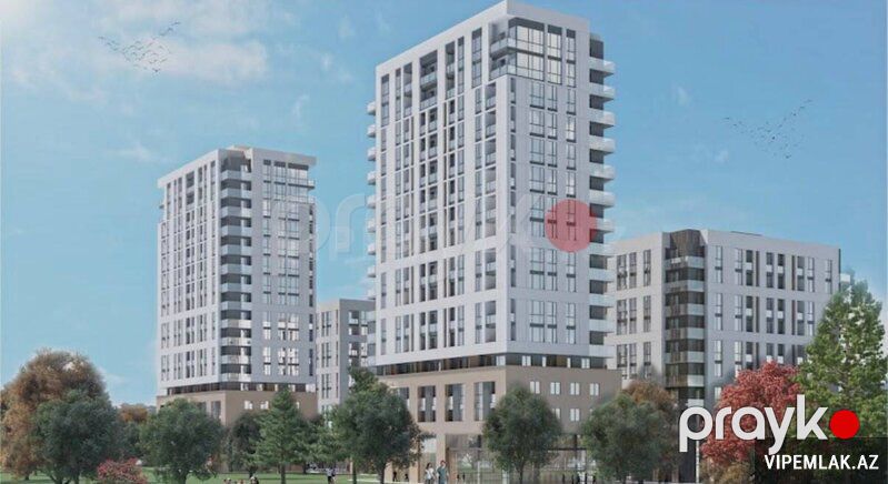 Binəqədi rayonunda 3 otaqlı Yeni tikili Satılır, 96 m² — Mənzil, Bakı (5)