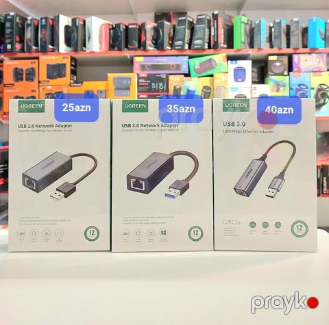 USB ethernet "Ugreen" — Bakı