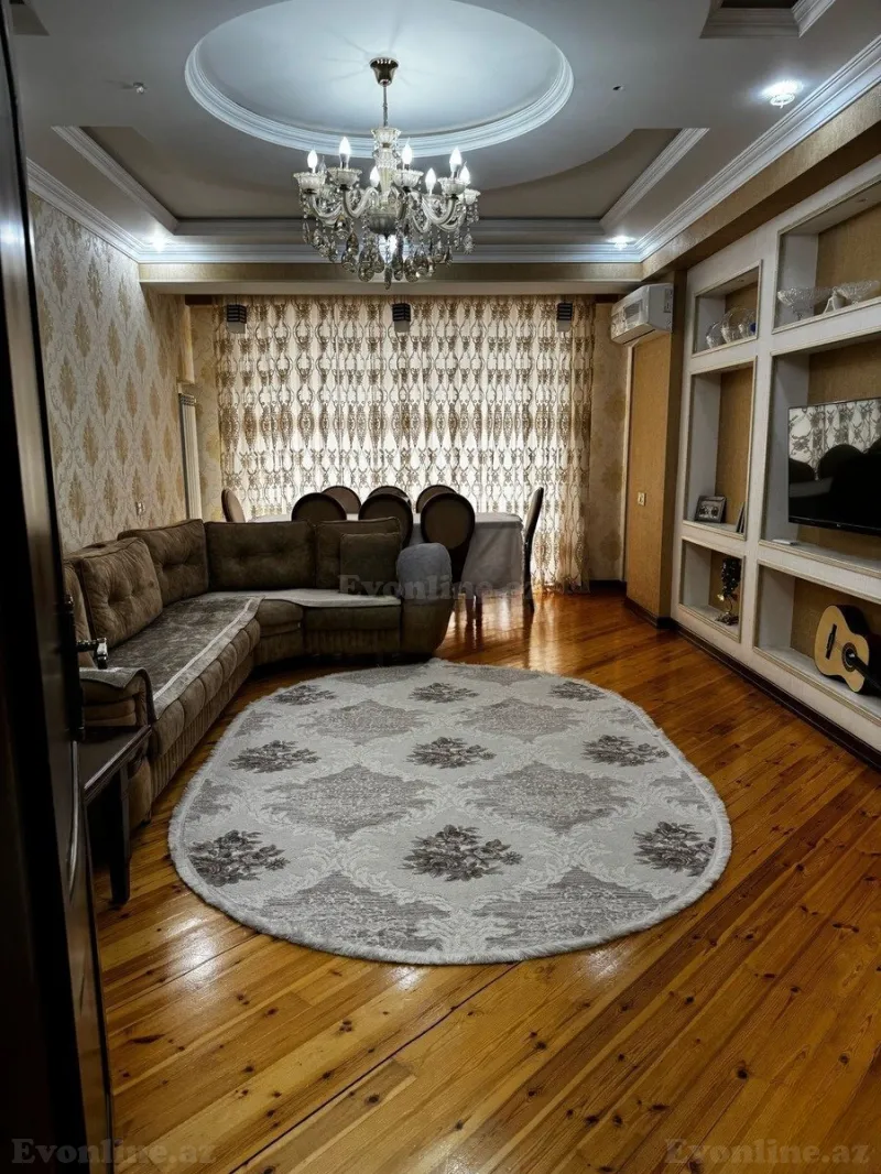 Satılır 2 otaqlı Mənzil Yeni tikili 90 m² Bakı, Xətai r., Əhmədli m — Mənzil, Bakı (4)