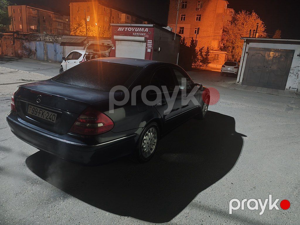 Mercedes E 240, 2.6 L, 2003 il, 302 000 km — Avtomobillər, Sumqayıt (9)