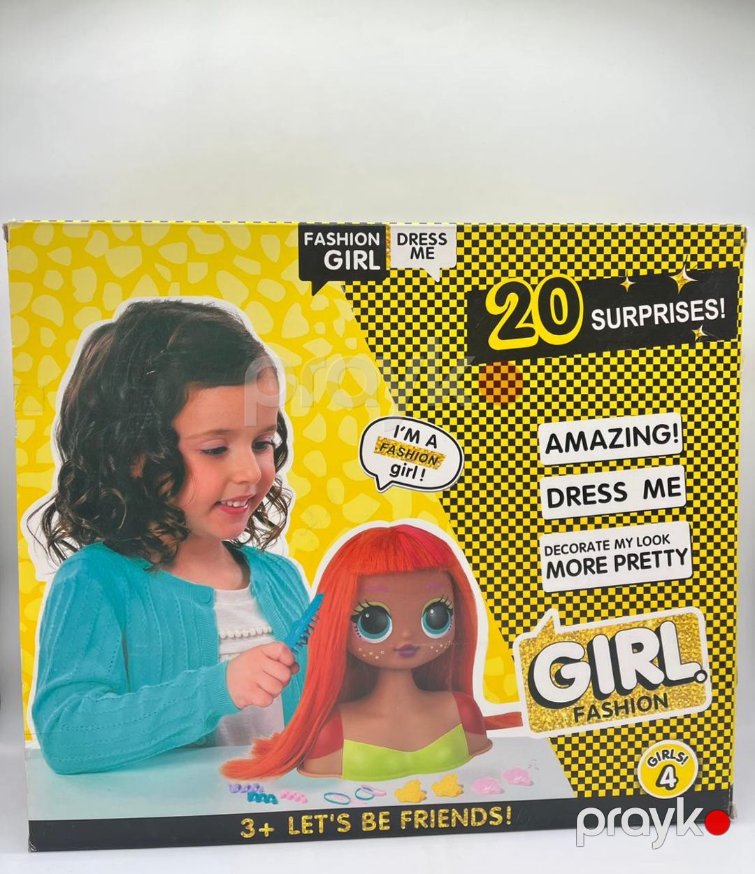 Tors kukla Surprise OMG Styling Head, plastik/rezin, 40 sm, 3+ yaş — Mallar, Bakı (2)