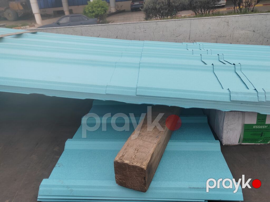 Məhsul: Dalğalı/profilli dam örtüyü panelləri Təsvir: - Rəng: Açıq — Dam örtükləri, Bakı (6)