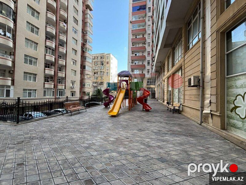 Səbail rayonunda 3 otaqlı Yeni tikili Kirayə verilir, 110 m² — Mənzil, Bakı (7)