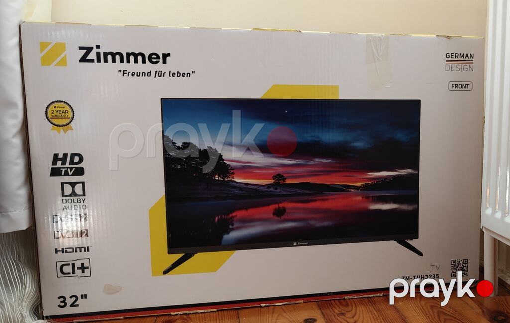 Zimmer ZM-TVH3235 LED Телевизор Televizor hədiyyədir, 1 həftə — Televizorlar, Bakı (3)