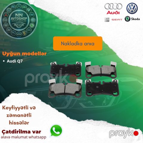 Audi Q7 arxa əyləc bəndləri — Bakı