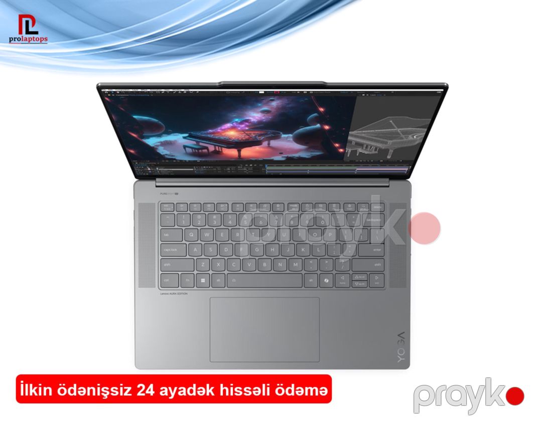 Lenovo yoga Slim 7 15ILL9 83HM007QRK — Noutbuklar, Bakı (2)