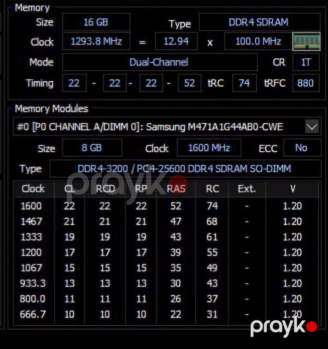 DDR4 Samsung 16GB (2×8GB) 3200MHz — Kompüterlər və noutbuklar, Bakı (3)